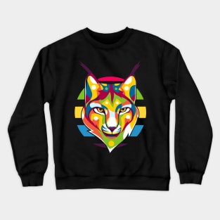 Lynx Portrait Crewneck Sweatshirt